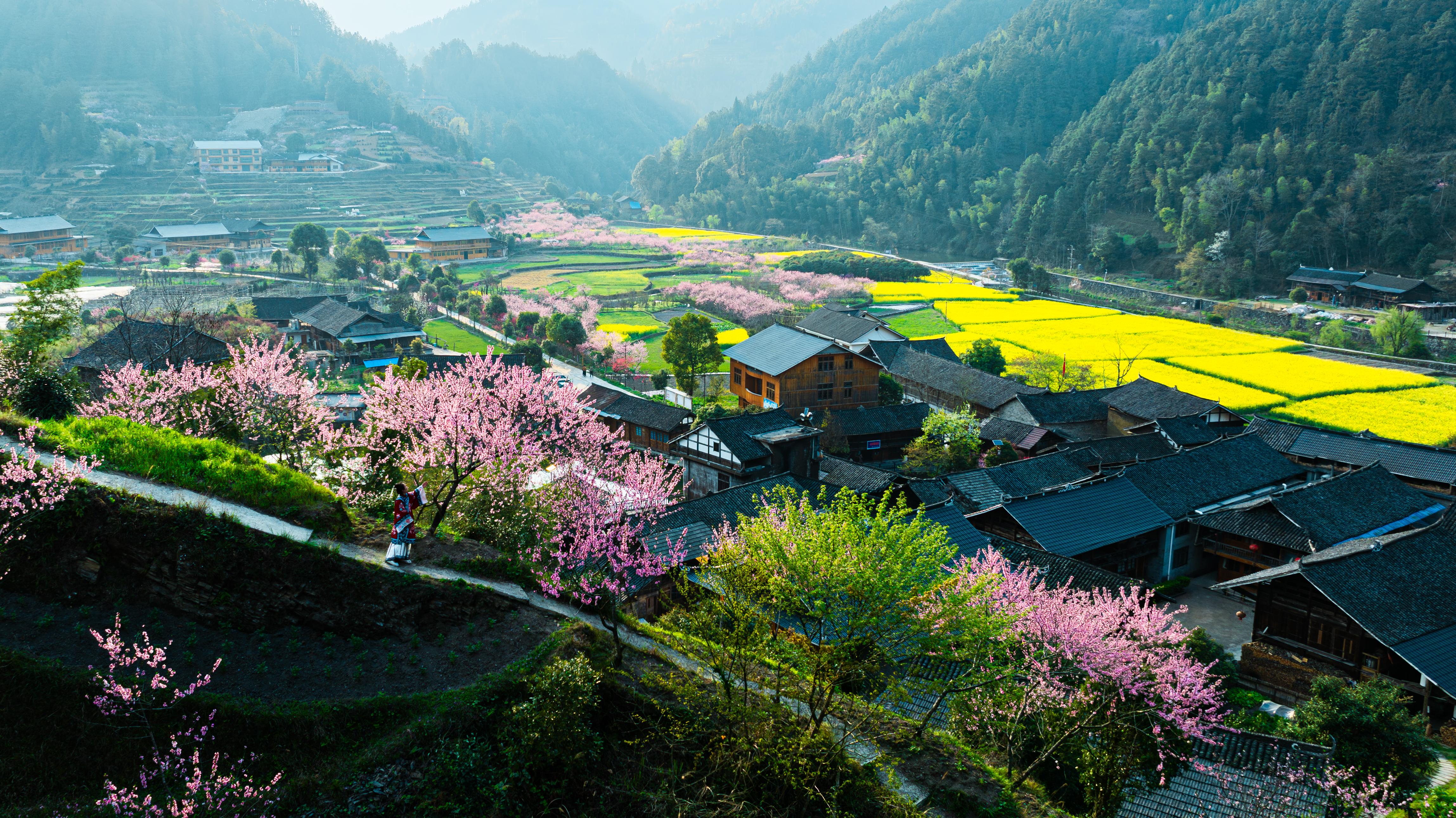 1. 古桃花源之春 艺术类  (提名奖)曾文贵  摄于新化县奉家镇&ldquo;桃花源&rdquo;.jpeg